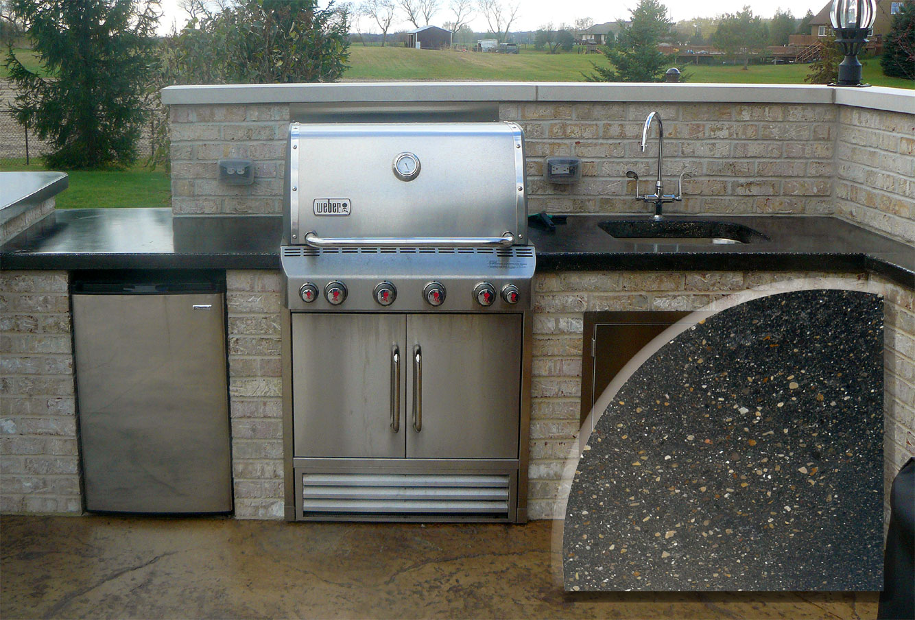 Outdoor Kitchen Countertop