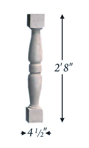 Cast Stone Baluster BL 142