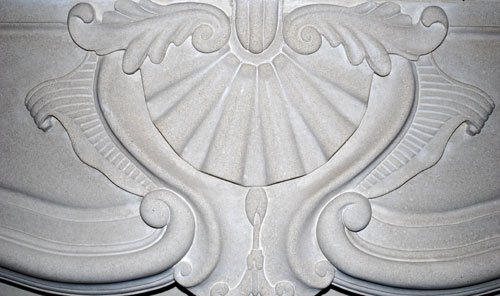 Cast Stone Fireplace Surround FP 690 detail