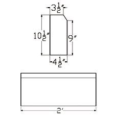 Cast Stone Banding BA 304