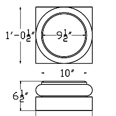 Cast Stone Column CL DB 8